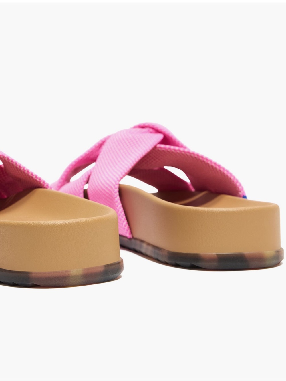 NEW Rothy’s The Twist Slide Sandal in Snapdragon - Picture 4 of 11